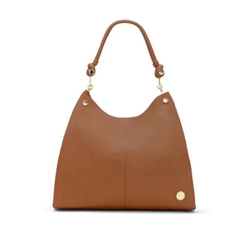 VINCE CAMUTO | Ruell Leather Tote Bag (Russet Brown)
